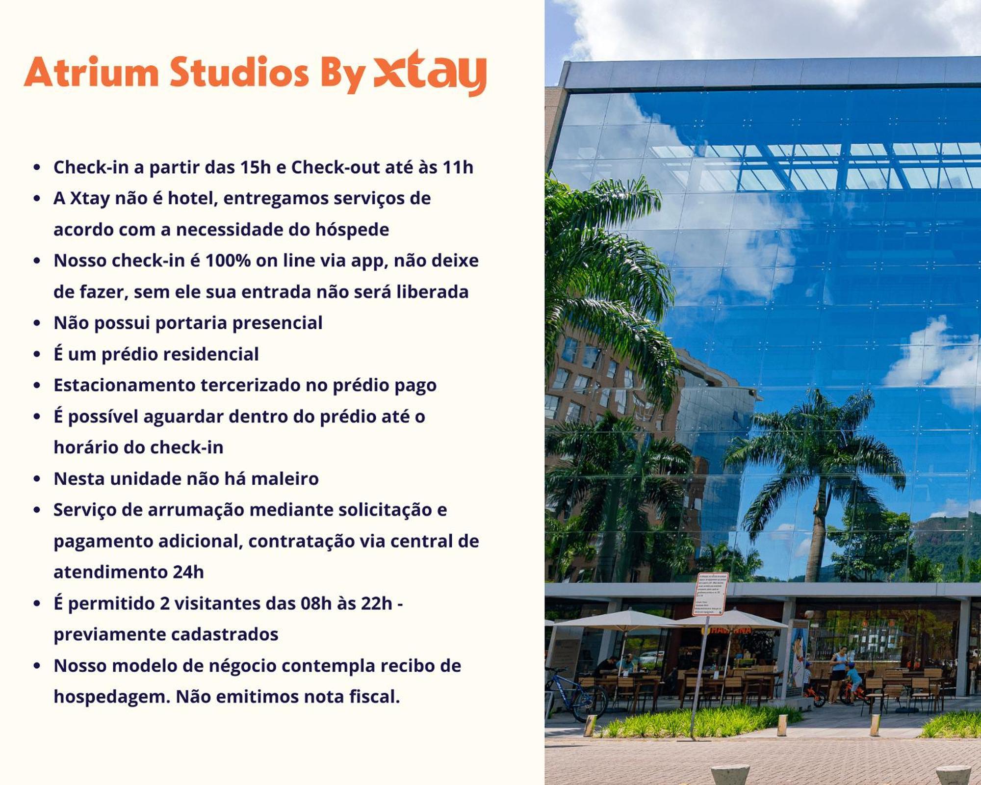 Atrium Studios By Xtay Em Palhoça Kültér fotó